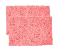 Veemoon Tapis de Couchage pour Hamster en Chenille Confortable et Résistant, Doublure pour Petite Cage à Hamster, Lot de 2 Pièces pour Couchage des Petits Animaux
