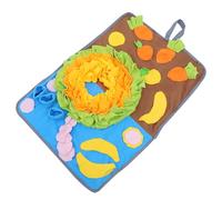 Veemoon Tapis de Fouille pour Lapin D’Alimentation Lente Solide en Polaire Tapis Odorat Interactif Antistress Jeu Intérieur