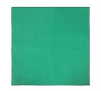 Veemoon Tapis de Mahjong Carré 100 X 100 Cm Vert, Tissu Épais Insonorisant Antidérapant, Nappe de Jeu pour Table, Tapis de Cartes à Jouer, Accessoire Polyvalent pour Jeux de Société