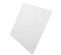 Veemoon Tapis de Souris en Verre Transparent 200x250 Mm à Faible Friction pour Jeux et Bureau, Surface Lisse Rigide Résistante à L’Usure, Accessoire de Bureau Moderne et Facile à Nettoyer