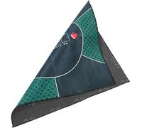 Veemoon Tapis de Table Poker Antidérapant en Tissu Sûr, Nappe Rectangulaire Imprimée, Coussin de Jeu Épais, Protection Table pour Jeux de Société et Tournois de Poker, Format Adapté