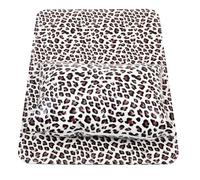Veemoon Tapis de Table pour Nail Art Coussin de Soutien Mains Motif Léopard Coloré Confortable et Portable pour Manucure Salon et Usage Personnel