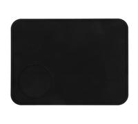 Veemoon Tapis de Tassement en Silicone Antidérapant pour Espresso Tapis Plat Réutilisable Compatible Machine à Café Accessoire Polyvalent pour Station de Tassage et Bar à Café Surface