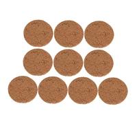 Veemoon Tapis pour Nid De Pigeon en Fibre Naturelle, Lot de 10 Pièces, Tapis Nidification Respirant Et Réutilisable, Accessoires pour Oiseaux Reproducteurs, Fournitures pour Animaux De Compagnie
