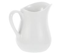 Veemoon Tasse à Lait en Céramique 100 Ml Résistante à la Chaleur Délicate et Créative Tasse à Long Col pour Usage Domestique pour Mousser et Verser Lait Yaourt Jus à la Maison