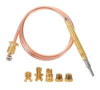 Veemoon Thermocouple pour Four et Chauffage Température 600 MM Pièce de Rechange Compatible pour Cuisinière et Barbecue Capteur Thermocouple pour Contrôle Sécurité