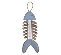 Veemoon Thermomètre Mural Décoratif Arête de Poisson Vintage Jauge Intérieure et Extérieure pour Jardin et Terrasse Design Rétro Élégant Instrument Météo Précis et Polyvalent