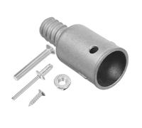 Veemoon Tige De Rechange Pour Balai À Franges Tige De Rechange Pour Balai À Franges Adaptateur Fileté Embout De Réparation D'Aluminium