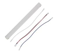 Veemoon Tige D'extension Blanche Support Suspendre 30 Cm avec Rallonge Électrique Accessoire de Fixation Fiable pour Ventilateur de Plafond Compatible Ventilateur Plafond