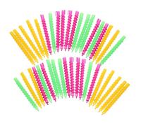 Veemoon Tiges à Friser Spirales Permanentes 100 Pcs Grand Taille En Abs Kit Permanente Femmes Cheveux -longs Usage Domicile Salon