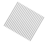 Veemoon Tiges de Blocage en Acier Inoxydable 20 Pcs 100 X 3 MM pour Planche à Crochet Accessoires pour Planche de Blocage Tricot et Crochet Broches Métalliques Résistantes et Polies