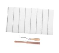 Veemoon Toile de Base pour Tapis à Crochets en Maille, 1 Set