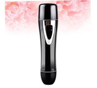 Veemoon Tondeuse Électrique Femme sans Fil Épilateur Portable sans Batterie Mini Rasoir Visage et Corps Design Rotatif Usage Sec et Humide Protection Peau Facile à Nettoyer Noir