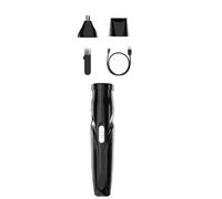 Veemoon Tondeuse Électrique pour Poils de Nez Rechargeable Silencieuse Étanche Unisexe Nettoyage Facile Accessoire de Toilettage