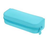 Veemoon Trousse à Crayons Esthétique Trousse Silicone Pratique Pochette pour Stylos Et Crayons Capacité pour Ranger Fournitures De Bureau
