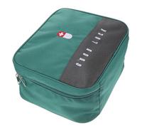 Veemoon Trousse De Remède Multifonctionnelle Grosse Capacité Tissu Oxford Imperméable Vert Rangement Portable Trousse De Voyage Usage Maison Camping Randonnée