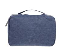 Veemoon Trousse de Toilette Suspendue en Polyester, Sac de Soins personnels Pliable avec Crochet, idéal pour Voyage d'affaires et Camping