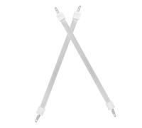 Veemoon Tube Chauffant Électrique de Remplacement en Quartz pour Radiateur à Haute Température 5 Faces Compatible Chauffage de Patio Effet de Chaleur Uniforme 2 Pièces