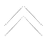 Veemoon Tube Chauffant en Quartz de Remplacement 27 Cm, Lot de 4 Pièces, Élément Chauffant Infrarouge Tubulaire pour Radiateur Électrique D’appoint, Tige Chauffante Céramique Solide,