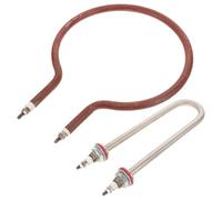 Veemoon Tube Chauffant U en Kit 2 Pièces pour Incubateur - 200W Tube d'Humidification Rond 200W - Accessoire Essentiel pour Système de Chauffage et Humidification d'Incubateur - Pièces