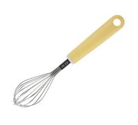 Veemoon Œufs Manuel Semi-automatique PP et Abs Robuste Agitateur Rotatif Main Multifonctionnel pour Cuisine Maison et Pâtisserie Jaune