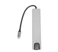 Veemoon USB Hub Multi Ports Adaptateur pour Ordinateur Portable Station De Docking Haute Vitesse Compatible avec Les Dispositifs USB Play pour Bureau Déplacements