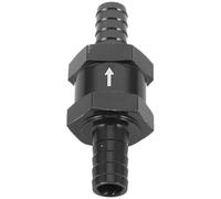 Veemoon Valve Anti-retour en Ligne 10 Mm en Aluminium pour Essence Diesel | Clapet Unidirectionnel, Diamètre Extérieur 10 Mm, pour Circuit de Carburant de Bateau, Montage Sur Durite