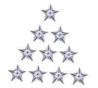 Veemoon Veilleuse Décorative Pour Bébé Lot De 10 Étoiles À Led Avec Base Veilleuse Douce Et Douce Pour D'enfant De Bébé Coffre-fort