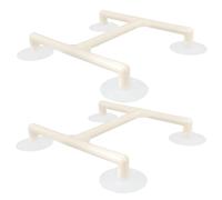 Veemoon Ventouse D'ouverture pour Remplacement D'écran LCD, Extracteur en Caoutchouc Robuste, Kit 1 Paire pour Réparation Rapide de Téléviseur, Outil de Séparation et Retrait D'écran