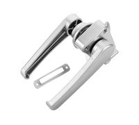 Veemoon Verrou de Porte Rv Double Face sans Clé Loquet pour Salle de Bain Camping-car Serrure Intérieure Extérieure pour Porte Toilette Caravane et Remorque