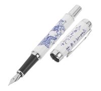 Veemoon Vintage Ceramic Fountain Pen With Smooth Ink Flow For Professional Writing And Travel Use Elegant Portable Design For Students And Office