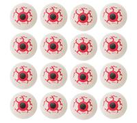 Veemoon Yeux Effrayants d'halloween Factices en Plastique, Lot de 18 Pièces, Couleur Vive, Accessoires de Farce pour Décoration de Fête Halloween, Jouets Effrayants Polyvalents,
