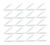 Veesper 20 pcs Pinces de Cordon ombilical jetables pour naissances pour Petits Animaux, Clips de Cordon Chiot stérile, Fournitures vétérinaires et Accessoires Soins du bétail