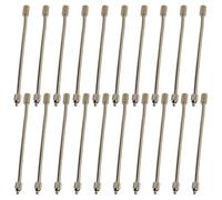 Veesper 20pcs Mister Builles Ensemble de Tige de Laiton, 11, 8 Extensions buse brumisation Flexibles avec Fil 10/24 pour Le Refroidissement extérieur, l'humidification et Le contrôle la poussièr