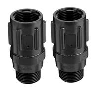 Veesper 2pcs Kit d'irrigation 20 PSI Systèmes d'irrigation de Jardin 3/4 Pouces régulateurs de Pression d'irrigation Facile à l'irrigation Pression réducteur Système d'arrosage Accessoires