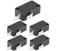 Veesper 5pcs Micro Micro Switch Ensemble 2 Broches normalement fermé commutateurs d'action en Instant