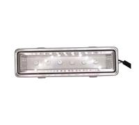 Veesper Ampoules de hotte de Cuisine 1, 5 W 12 V, Ampoules Rechange rectangulaires avec Couvercle en Verre pour hotte aspirante fumée et Camping-Car, Lampe poêle pour Cuisine