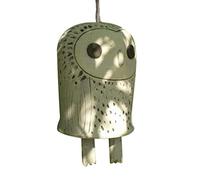 Veesper Carillons éOliens pour Jardin Cloches à Vent Suspendues en Forme d'animaux Rustiques Ornement De Jardin ExtéRieur DéCorations pour La Maison Hibou