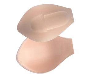 Veesper Coussinets de Maillot de Bain pour Hommes sous-VêTements éPais Slip de Bain Coussinet D'Agrandissement des Renflements Tapis en éPonge sous-Verres Tongs 2 PièCes Couleur de La Peau