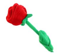 Veesper Fleur Peluche, Rose de Peluche de Fleurs artificielles avec Une Longue Tige Flexible, 12,6 Pouces de Roses farcies réalistes