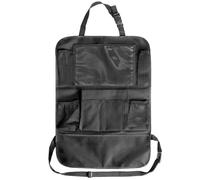 Veesper Organiseur de siège arrière de voiture étanche 48, 3 x 61 cm avec support tablette et poches rangement en maille, sangles fixation, support voiture pour enfants, voyages, voyages en v