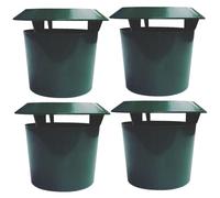 Veesper Piège à escargots pour Jardin et Aquarium, Attrape-escargots en Plastique écologique, pièges à bière pour limaces et Tueur de limaces, sûr réutilisable 4 pièces