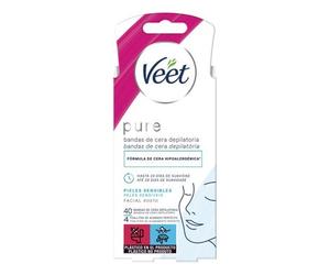 Veet Banda Cera Depilatoria Facial 40uds