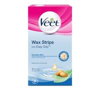 Veet bandes de cire froide bikini & aisselles peau sensible 16 pièces