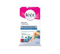 Veet Bandes de cire froide pour peau sensible 12 pièces