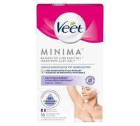 Veet Bandes de Cire Pure Sous-Aisselles Peau Sensible Lot de 16