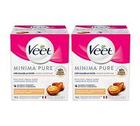 Veet Cire au sucre d'Argan – Corps et visage – 1 kit