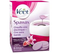 VEET - Cire Chaude Sans Bandes Douceur Figue Sucrée & Lys Violet, Epilation Précise et Confortable (Kit + Recharge 50mL)