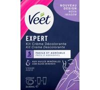 Veet Crème décolorante spécial visage - Les 2 tubes de 30ml