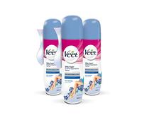 Veet Crème Spray Peaux Sensibles, 150 ml paquet de 3]